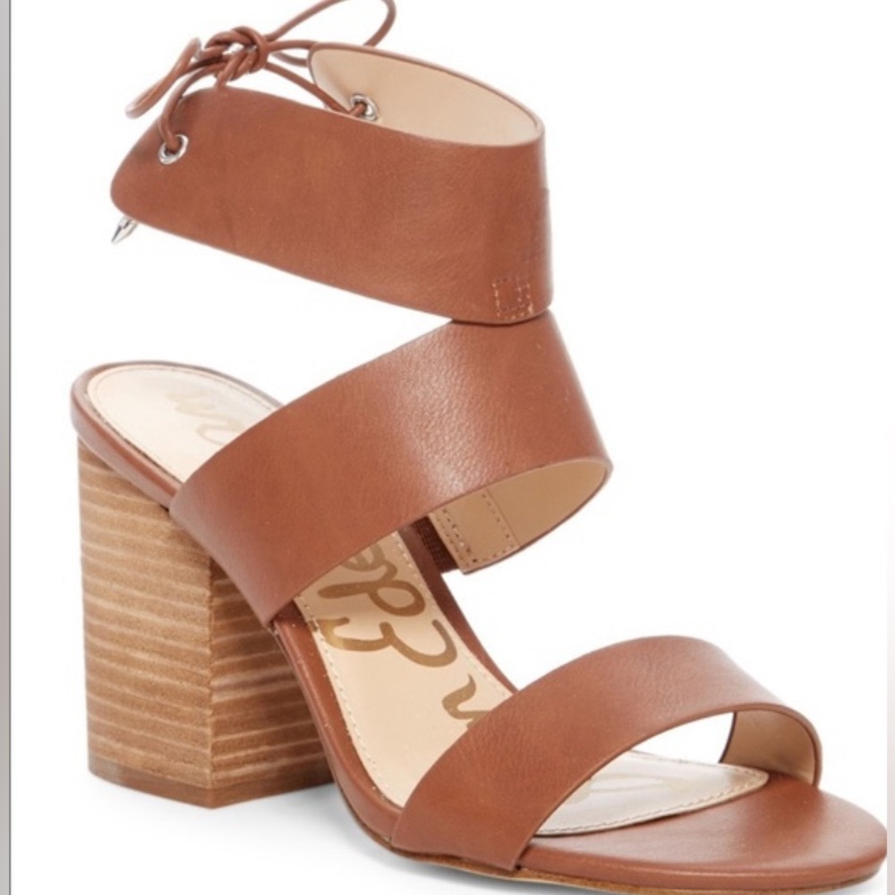 Sam Edelman Brown Tie Heels